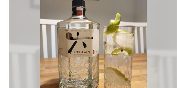 Gin tonic Roku