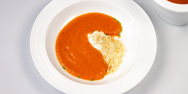 San Marzano tomato soup,