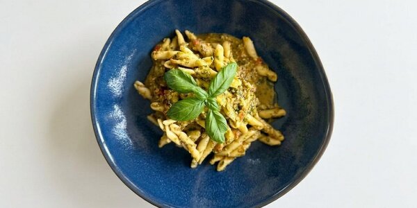 Busiate con Pesto alla Trapanese