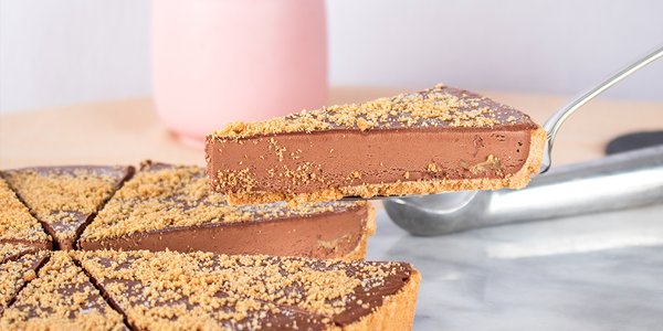 Chocolate Ice Cream Tart - تارت آيس كريم بالكاكاو