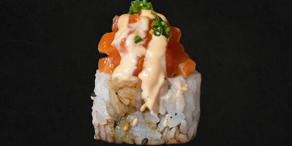90 - Uramaki salmone e maionese giapponese affumicata [8 Pezzi]