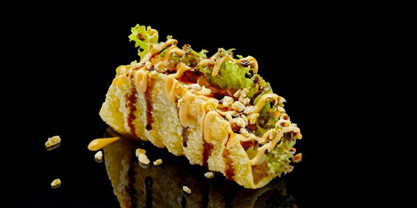 29. Tacos spicy salmon 